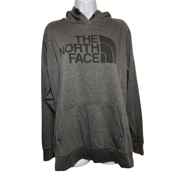 The North Face Women's Gray Hoodie Sweatshirt Size L - Picture 1 of 7